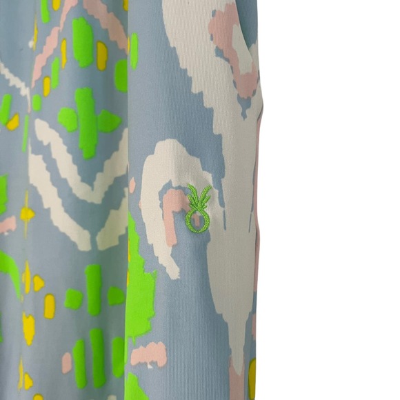 Dudley Stephens Pastel Island Ikat elastic waist draw string paints - L - Picture 6 of 8